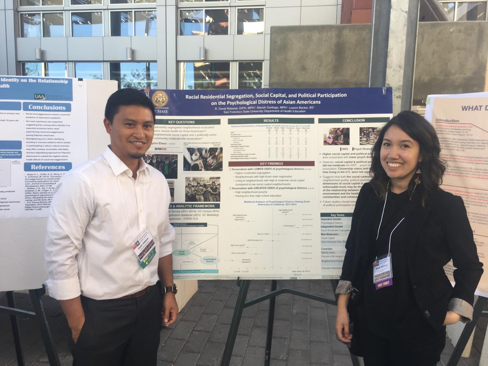 Rebanal and research assistants win Best Poster at Asian American