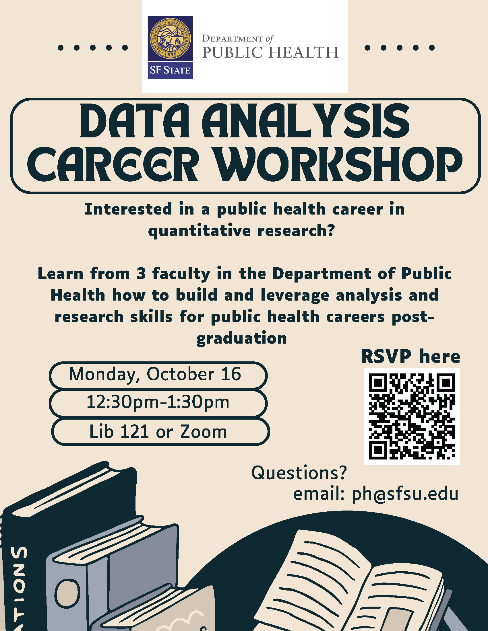 Data analysis workshop flyer 